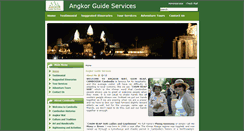 Desktop Screenshot of angkorguideservices.com